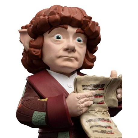 The Hobbit Bilbo Baggins with Contract Mini Epics Figurine (10 cm)