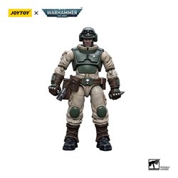 Warhammer 40k Action Figure 1/18 Astra Militarum Ordnance Team with Malleus Rocket Launcher Ordnance Brigade 12 (przedsprzedaż)