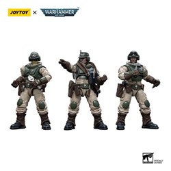 Warhammer 40k Action Figure 1/18 Astra Militarum Ordnance Team with Malleus Rocket Launcher Ordnance Brigade 12 (przedsprzedaż)