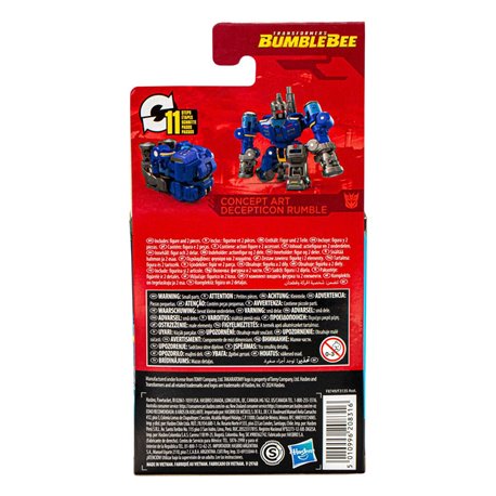 Transformers: Studio Series Core Class Bumblebee Movie Concept Art Decepticon Rumble 9 cm (przedsprzedaż)