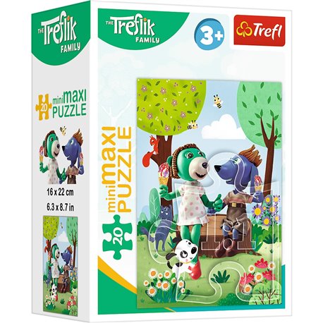 Puzzle 20 miniMaxi Dzień Treflików 3