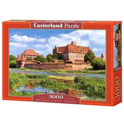 Puzzle 3000 Zamek w Malborku - Polska