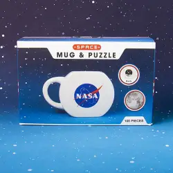 Zestaw prezentowy NASA (kubek, puzzle)