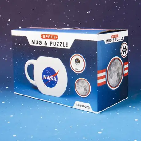 Zestaw prezentowy NASA (kubek, puzzle)