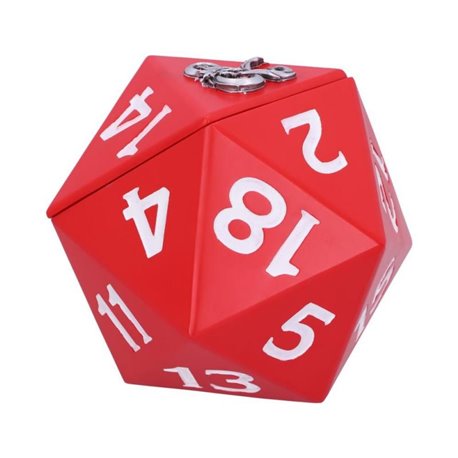 Pudełko na kości Dungeons & Dragons D20 (13,5 cm)