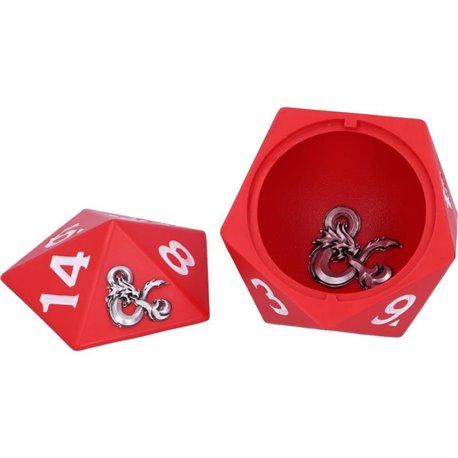 Pudełko na kości Dungeons & Dragons D20 (13,5 cm)