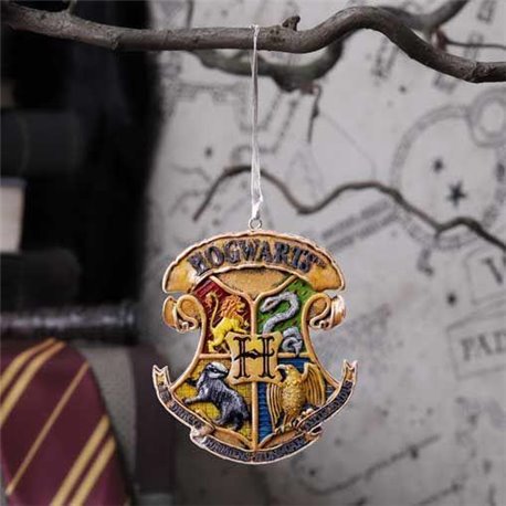 Dekoracja Wisząca Harry Potter - Herb Hogwartu (8 cm)