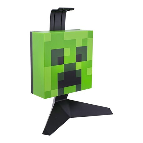 Lampka i stojak na słuchawki Minecraft Creeper 23,5 cm