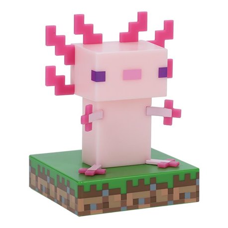 Lampka Minecraft Axolotl