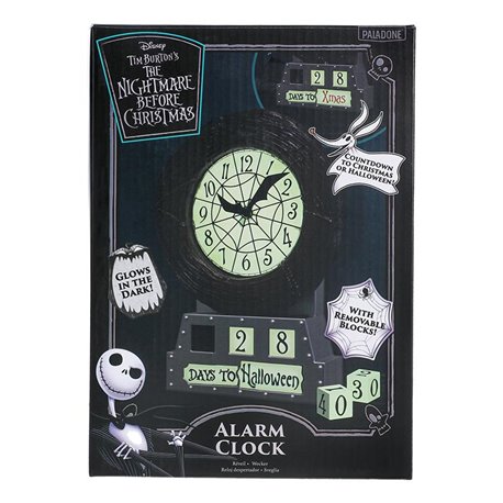 Zegar Nightmare Before Christmas Countdown (21 cm)