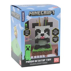 Przybornik na biurko Minecraft Panda (15 cm)