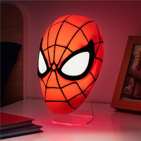 Lampka ścienno-biurkowa Marvel Spiderman Mask (15 cm)