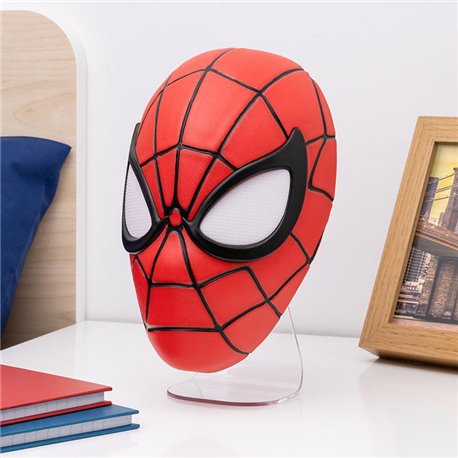 Lampka ścienno-biurkowa Marvel Spiderman Mask (15 cm)