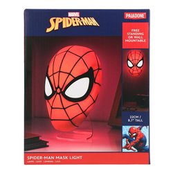 Lampka ścienno-biurkowa Marvel Spiderman Mask (15 cm)
