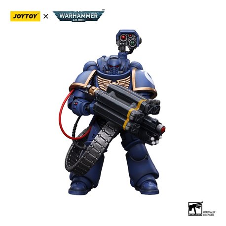 Warhammer 40k Action Figure 1/18 Ultramarines Desolation Marine with Castellan Launcher (Superfrag) 12 cm (przedsprzedaż)