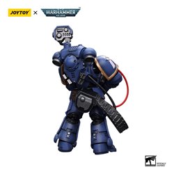 Warhammer 40k Action Figure 1/18 Ultramarines Desolation Marine with Castellan Launcher (Superfrag) 12 cm (przedsprzedaż)