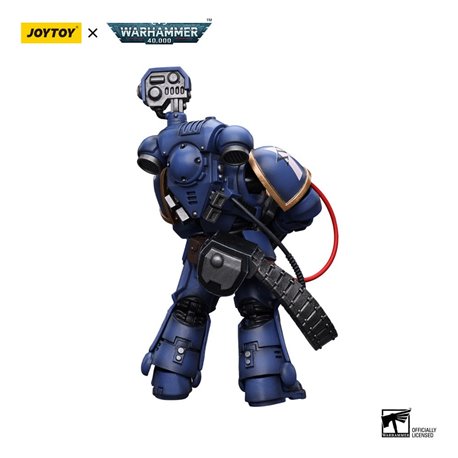 Warhammer 40k Action Figure 1/18 Ultramarines Desolation Marine with Castellan Launcher (Superfrag) 12 cm (przedsprzedaż)