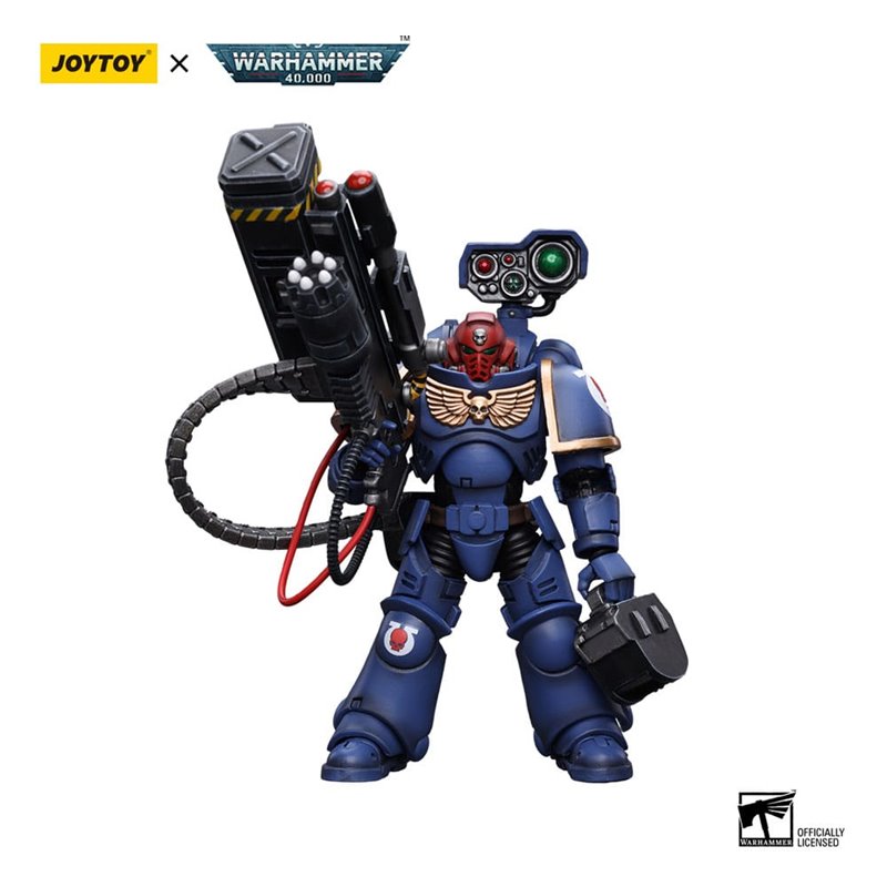 Warhammer 40k Action Figure 1/18 Ultramarines Desolation Sergeant with Vengor Launcher 12 cm (przedsprzedaż)