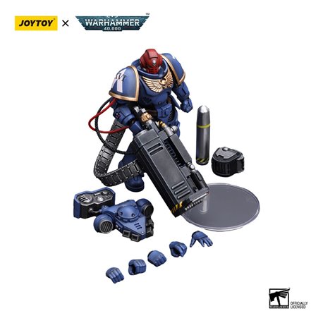 Warhammer 40k Action Figure 1/18 Ultramarines Desolation Sergeant with Vengor Launcher 12 cm (przedsprzedaż)