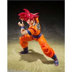 Dragon Ball Super S.H. Figuarts Action Figure Super Saiyan God Son Goku Saiyan God of Virture 14 cm (przedsprzedaż)