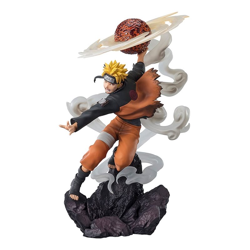 Naruto Shippuden Figuarts ZERO Extra Battle PVC Statue Naruto Uzumaki-Sage Art: Lava Release Rasenshuriken 24 cm (przedsprzedaż)