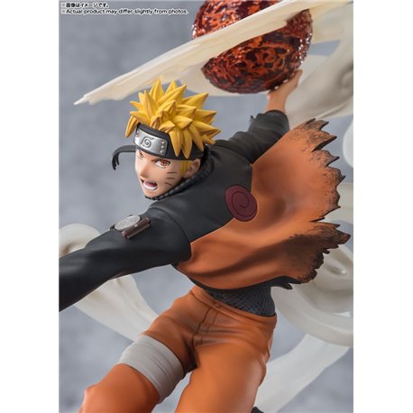 Naruto Shippuden Figuarts ZERO Extra Battle PVC Statue Naruto Uzumaki-Sage Art: Lava Release Rasenshuriken 24 cm (przedsprzedaż)