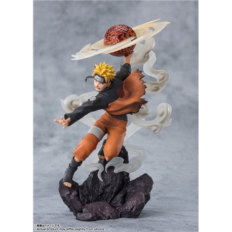 Naruto Shippuden Figuarts ZERO Extra Battle PVC Statue Naruto Uzumaki-Sage Art: Lava Release Rasenshuriken 24 cm (przedsprzedaż)