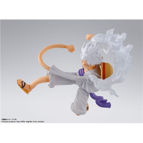 One Piece Z S.H. Figuarts Action Figure Monkey D. Luffy Gear 5 15 cm (przedsprzedaż)