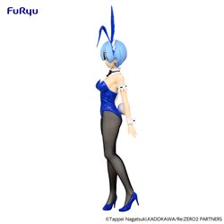 Re:Zero BiCute Bunnies PVC Statue Rem Blue Color Ver. 30 cm (przedsprzedaż)