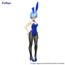 Re:Zero BiCute Bunnies PVC Statue Rem Blue Color Ver. 30 cm (przedsprzedaż)