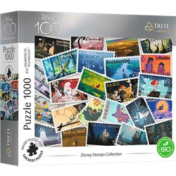 Puzzle 1000 Disney Stamps Collection
