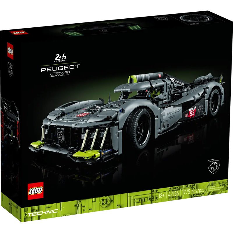 LEGO Technic 42156 Peugeot 9X8 24H Le Mans Hybrid