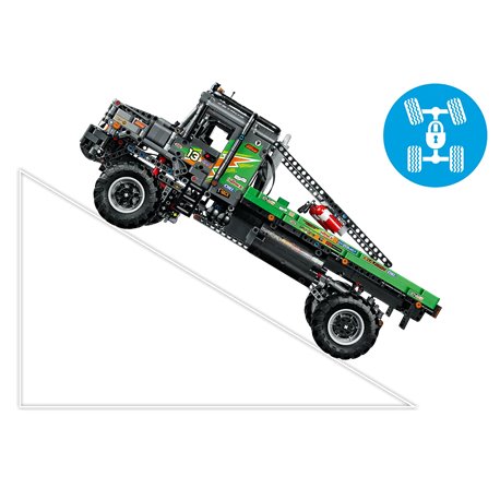 LEGO Technic 42129 Ciężarówka Mercedes-Benz Zetros z napędem na 4 koła