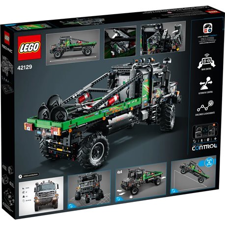 LEGO Technic 42129 Ciężarówka Mercedes-Benz Zetros z napędem na 4 koła