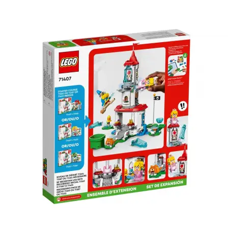 LEGO Super Mario 71407 Cat Peach i lodowa wieża - zestaw rozszerzający