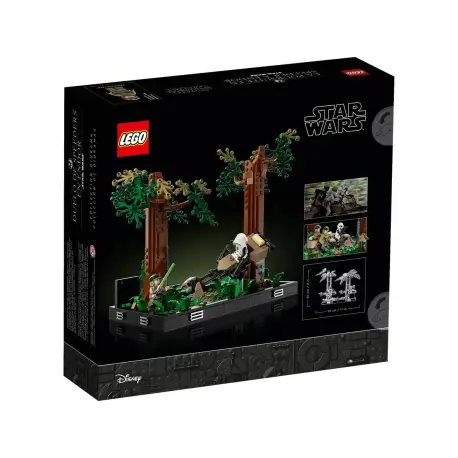 LEGO Star Wars 75353 Diorama: Pościg na ścigaczu przez Endor