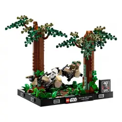 LEGO Star Wars 75353 Diorama: Pościg na ścigaczu przez Endor