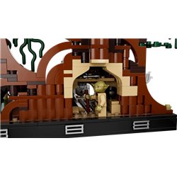 LEGO Star Wars 75330 Diorama: Szkolenie Jedi na Dagobah