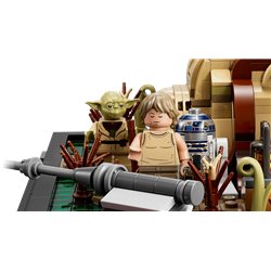 LEGO Star Wars 75330 Diorama: Szkolenie Jedi na Dagobah