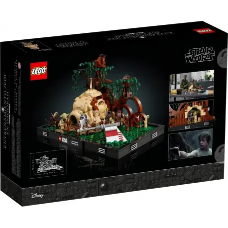 LEGO Star Wars 75330 Diorama: Szkolenie Jedi na Dagobah