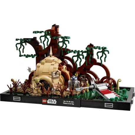 LEGO Star Wars 75330 Diorama: Szkolenie Jedi na Dagobah