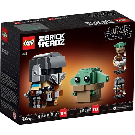 LEGO Star Wars 75317 Mandalorianin i Dziecko