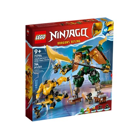 LEGO Ninjago 71794 Drużyna mechów ninja Lloyda i Arina