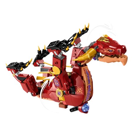 LEGO Ninjago 71793 Lawowy smok zmieniający się w falę ognia