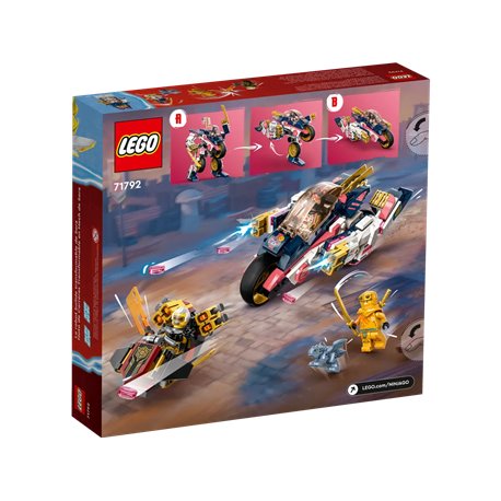 LEGO Ninjago 71792 Mech Sory zmieniający się w motocykl wyścigowy