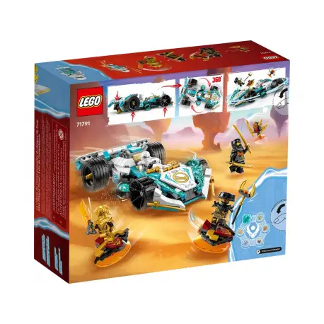 LEGO Ninjago 71791 Smocza moc Zane’a - wyścigówka spinjitzu