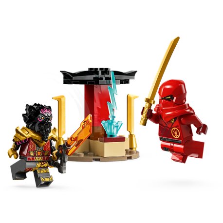 LEGO Ninjago 71789 Bitwa samochodowo-motocyklowa między Kaiem a Rasem