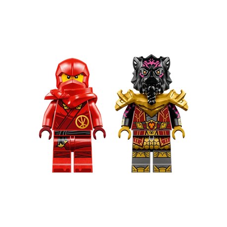 LEGO Ninjago 71789 Bitwa samochodowo-motocyklowa między Kaiem a Rasem