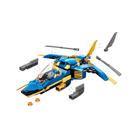 LEGO Ninjago 71784 Odrzutowiec ponaddźwiękowy Jay’a EVO