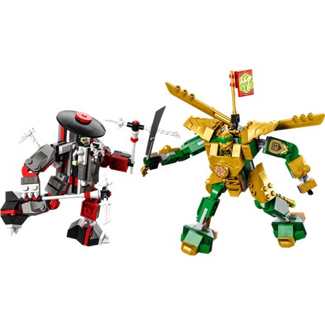 LEGO Ninjago 71781 Starcie Lloyda z Mechem EVO